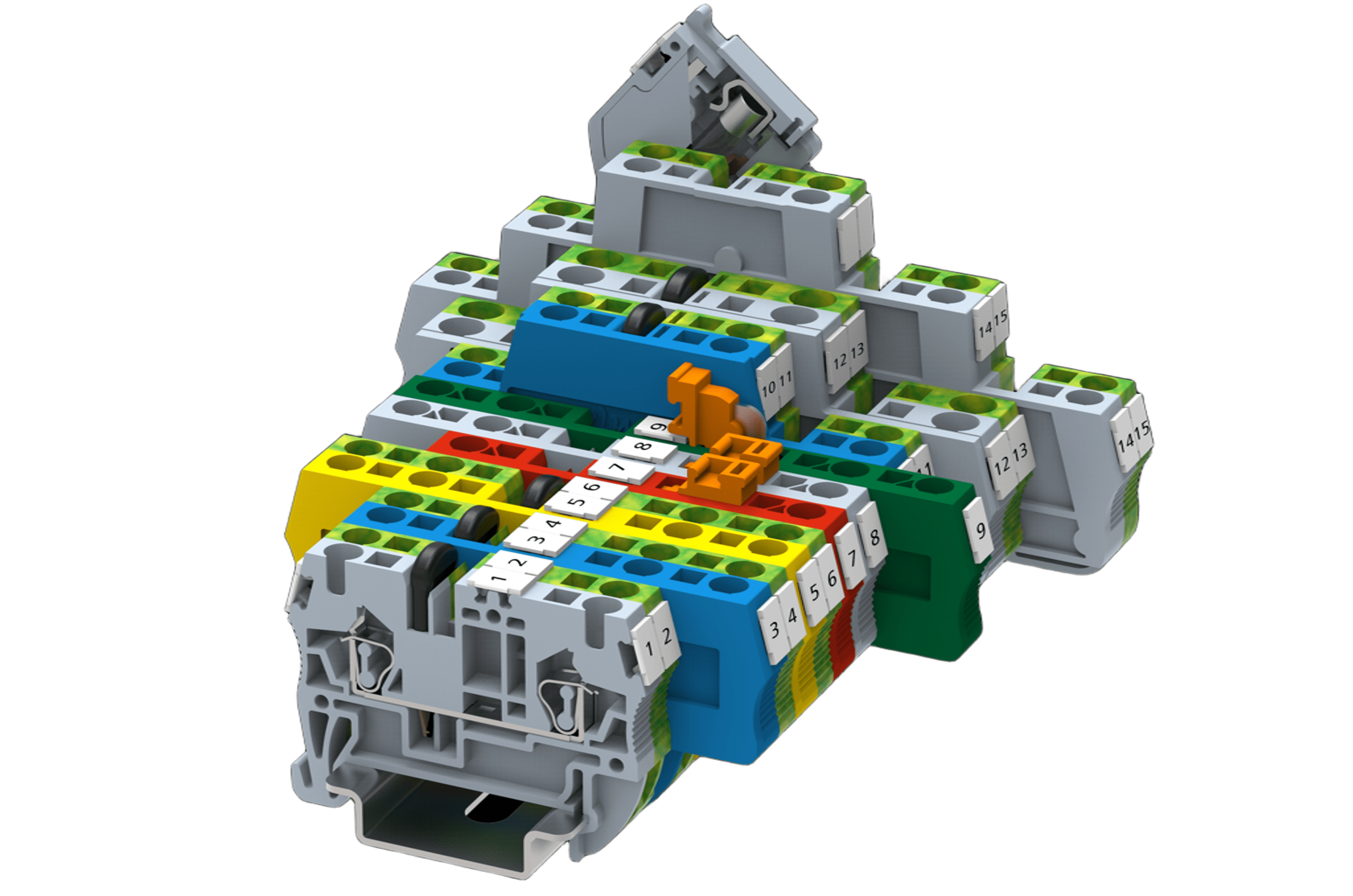 Spring Cage Connection Terminal Blocks Manufacturer in India